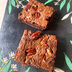 Brownies sans gluten noix de pécan