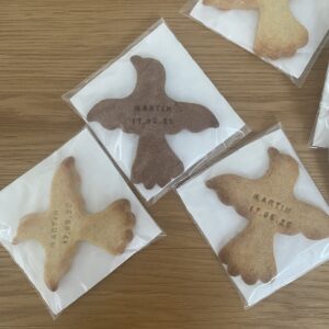 Biscuits avec message