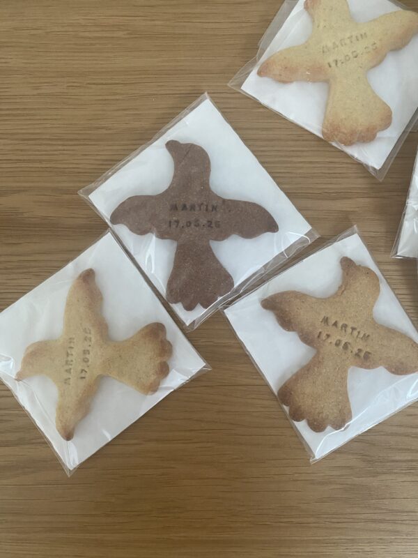 Biscuits avec message