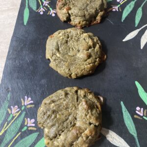 Cookies matcha - chocolat blanc