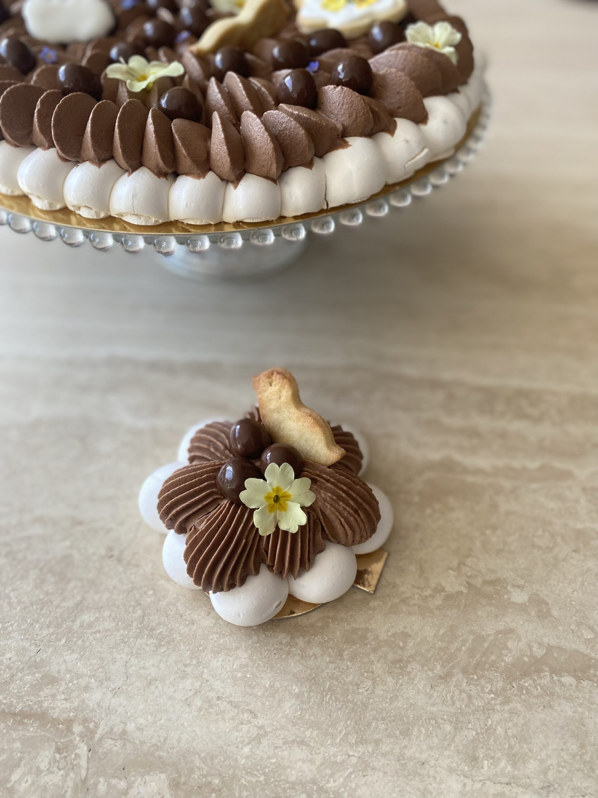 Pavlova de Pâques 🐣 taille individuelle