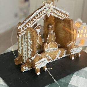 Crèche en biscuit aux épices en kit - pré-commande